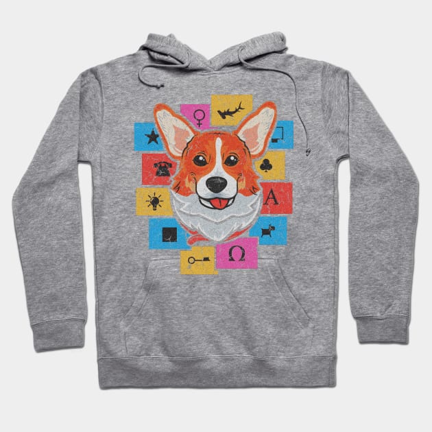 FICTIONAL DOG FACE Hoodie by Rhasani Tong Go